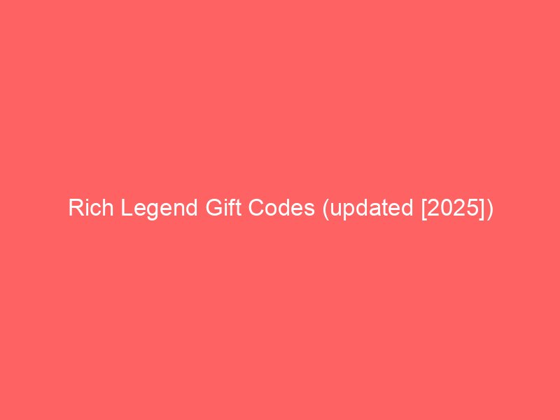 Revived Witch Gift Codes (updated [2025])