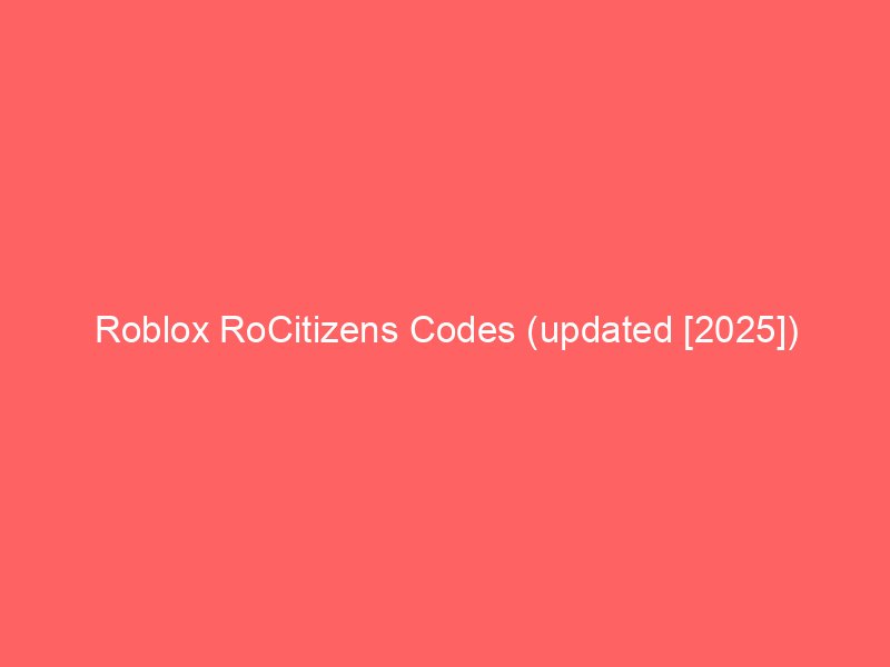 Roblox Rebirth Champions X Codes (updated [2025])