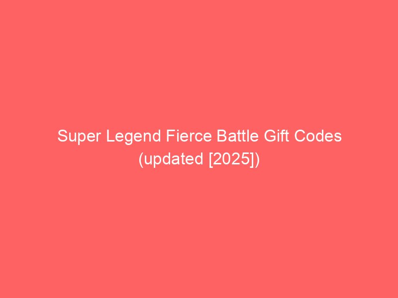 Super Saga Ultra Instinct Gift Codes (updated [2025])