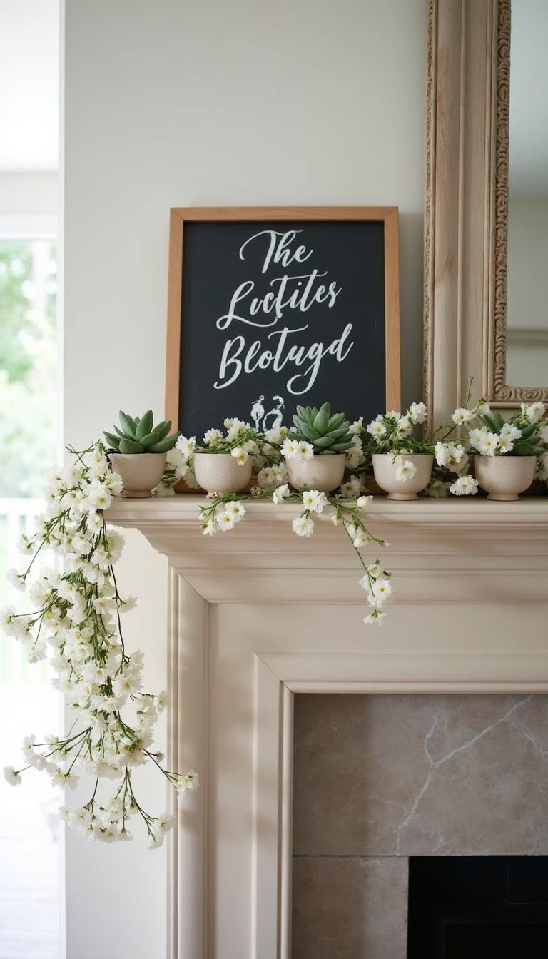 Chalkboard Sign and Seasonal Lettering Combo