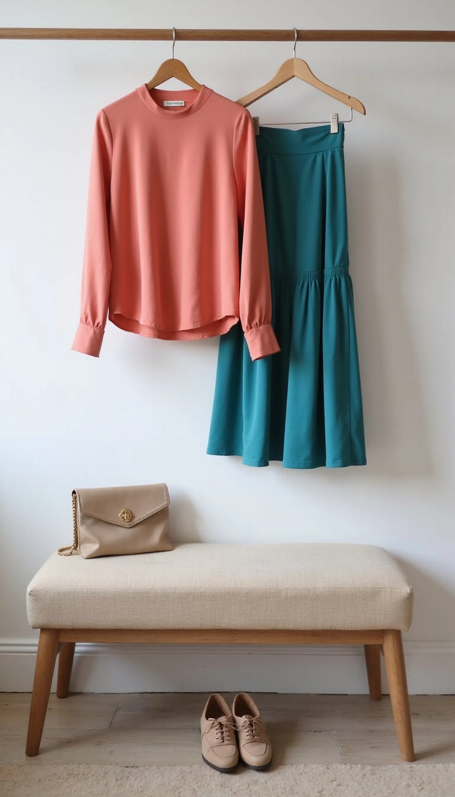 Bold color blocking for statement guests